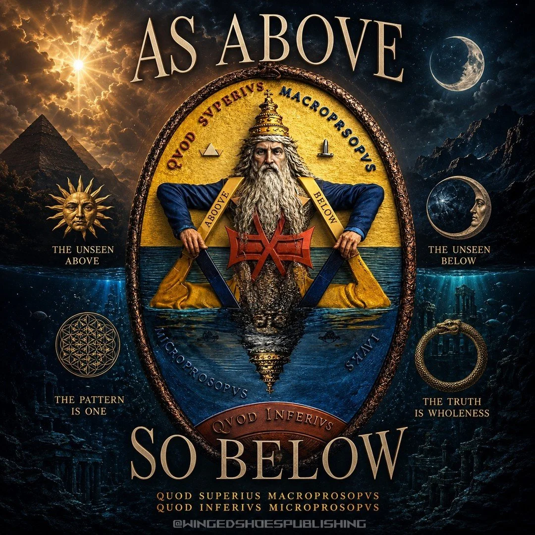 "The Hermetic axiom &ldquo;As above, so below; as below, so above&rdquo; reveals one of the most profound truths about existence: the Universe and the human being are reflections of one another. The Macrocosm&mdash;the vast expanse of the cosmos