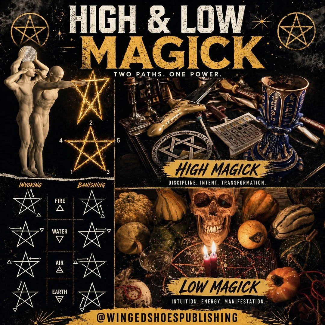 "Ceremonial Magick is otherwise called High Magick or White Magick. It is Solar Magick and of the Light. It draws energy from the Solar System and infuses Light (at different frequencies) into the Aura through ritual exercises. Ceremonial Magick