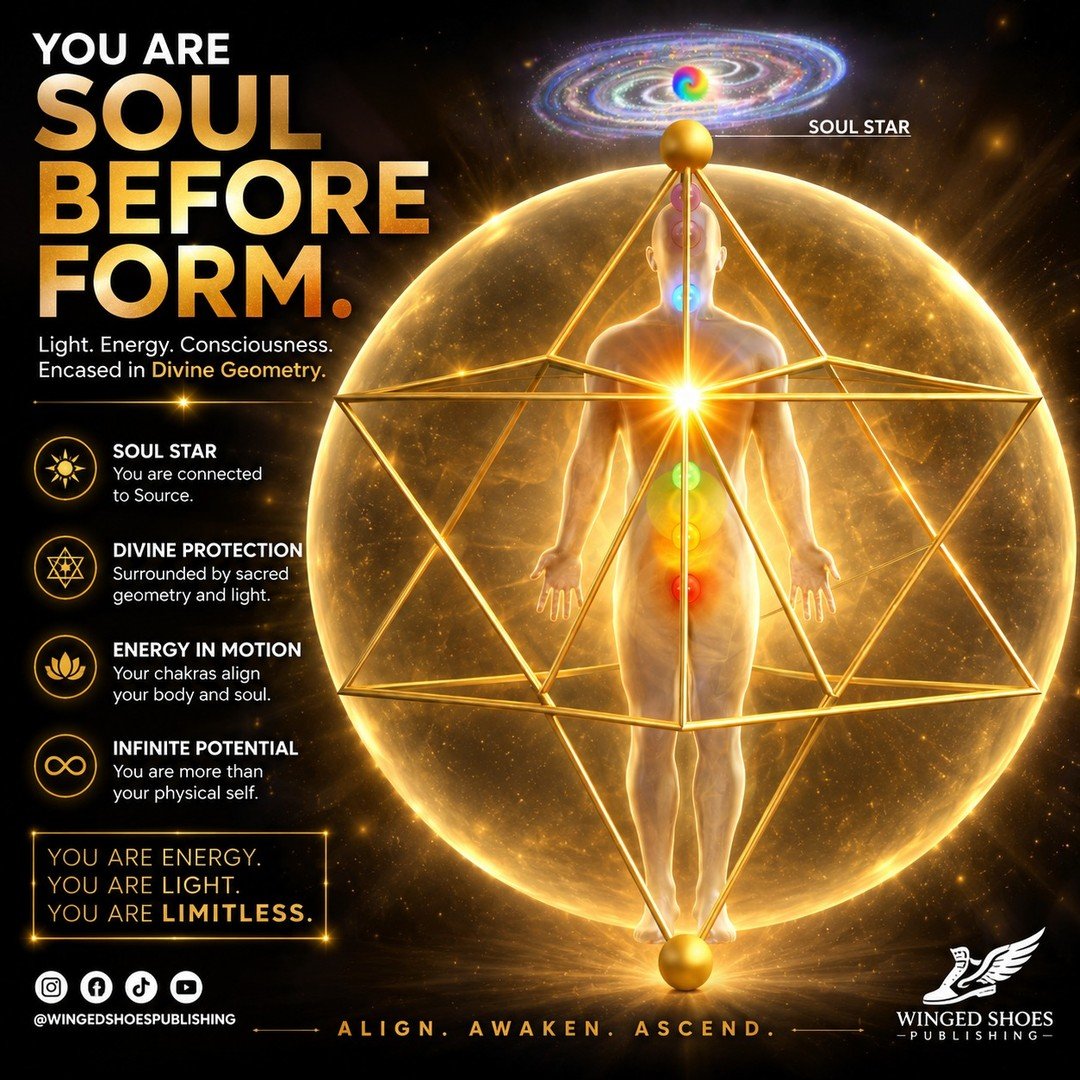 "At the center of the entire energetic system lies the Heart Chakra&mdash;Anahata&mdash;the true axis of the human being. It is here that the Merkaba, the vehicle of Light, is anchored. Suspended within the heart field are two interlocking, coun