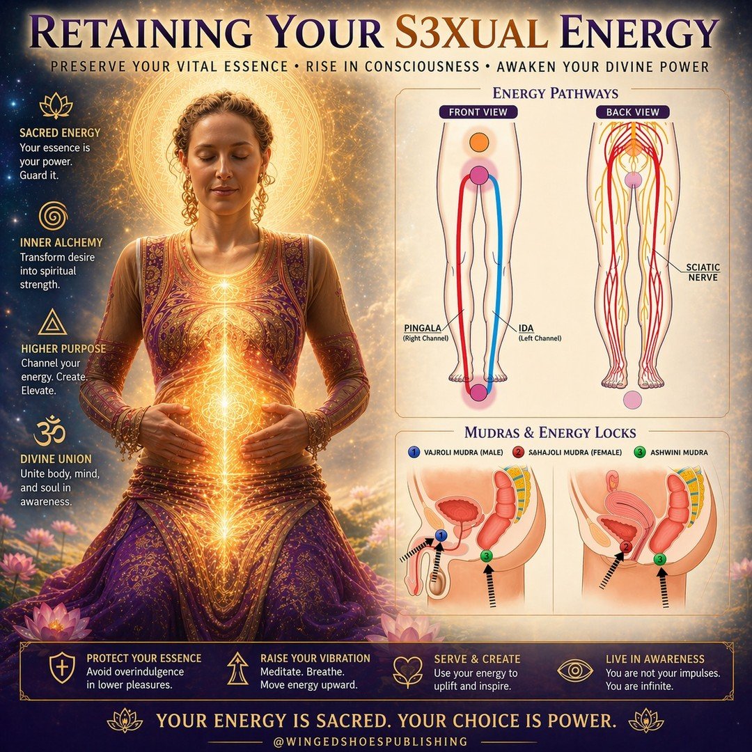"Another critical question regarding s3xuality that I am often asked is whether it is wise to ejacul@te while the Kundalini process occurs. For example, when it might be okay to ejacul@te and when should one save their seed? Keep in mind that ma
