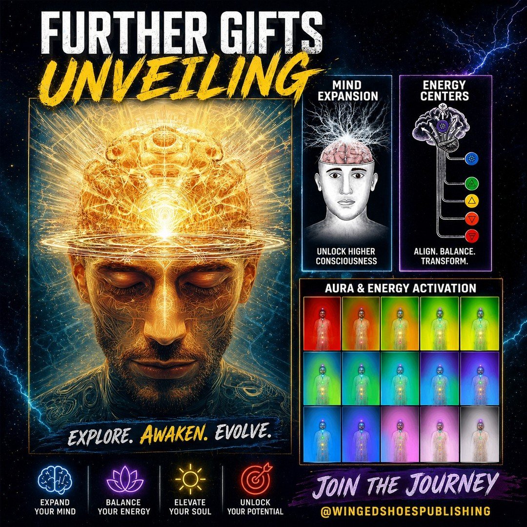 FURTHER GIFTS UNVEILING
"Having the inner, Astral world open to me at all times was causing it to be transposed onto what I saw with my physical eyes. As a result, I started to see things that were not of this world as this Light energy was buil