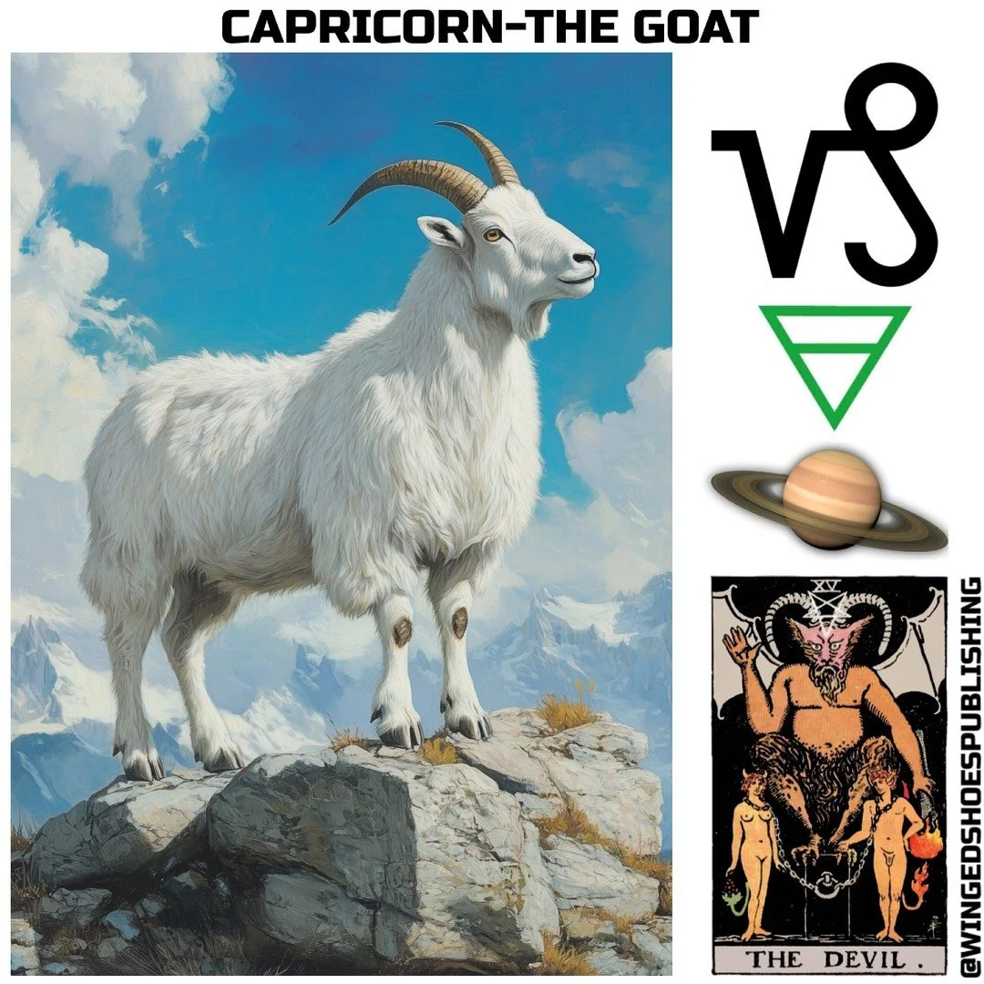 "December 22&mdash;January 19
The tenth sign of the Zodiac is Capricorn, whose constellation spans the 270-300th degree of celestial longitude. Ruled by the Planet Saturn, Capricorns have excellent intuition. Capricorn is an Earth sign with the 