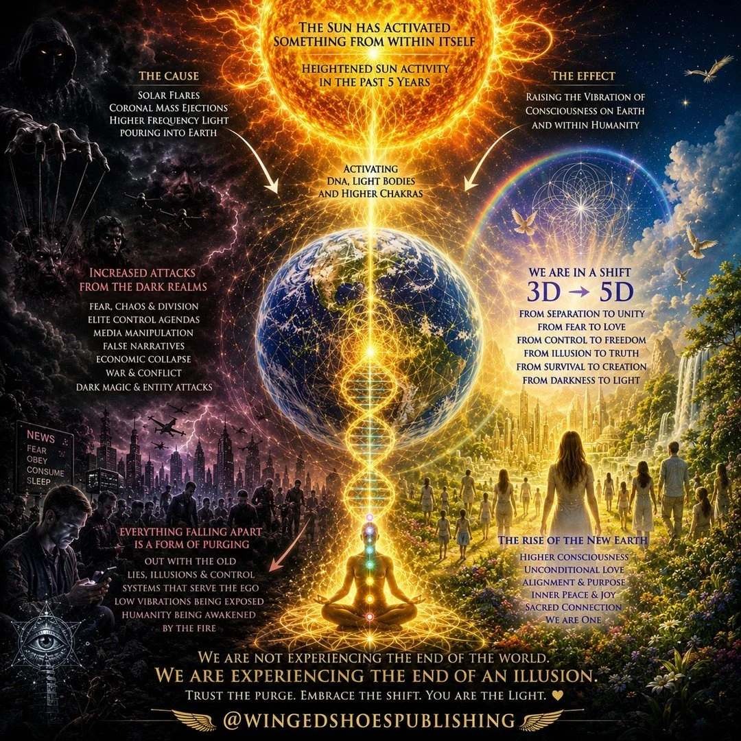"Something is changing within the Sun&mdash;and its intensification may be mirrored by something changing within us. Heightened solar activity has coincided with extraordinary upheaval on Earth. Spiritually, the Sun is more than a physical star;