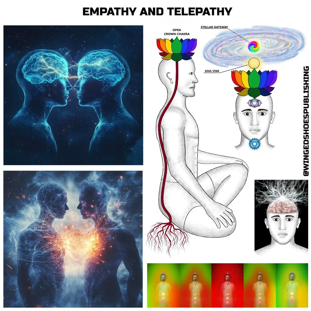 "Once the Kundalini circuit is open, and the Spirit energy is circulating in the Body of Light, your consciousness gains the ability to leave the physical body at will. As you funnel out of your physical body through the Crown Chakra, you experi