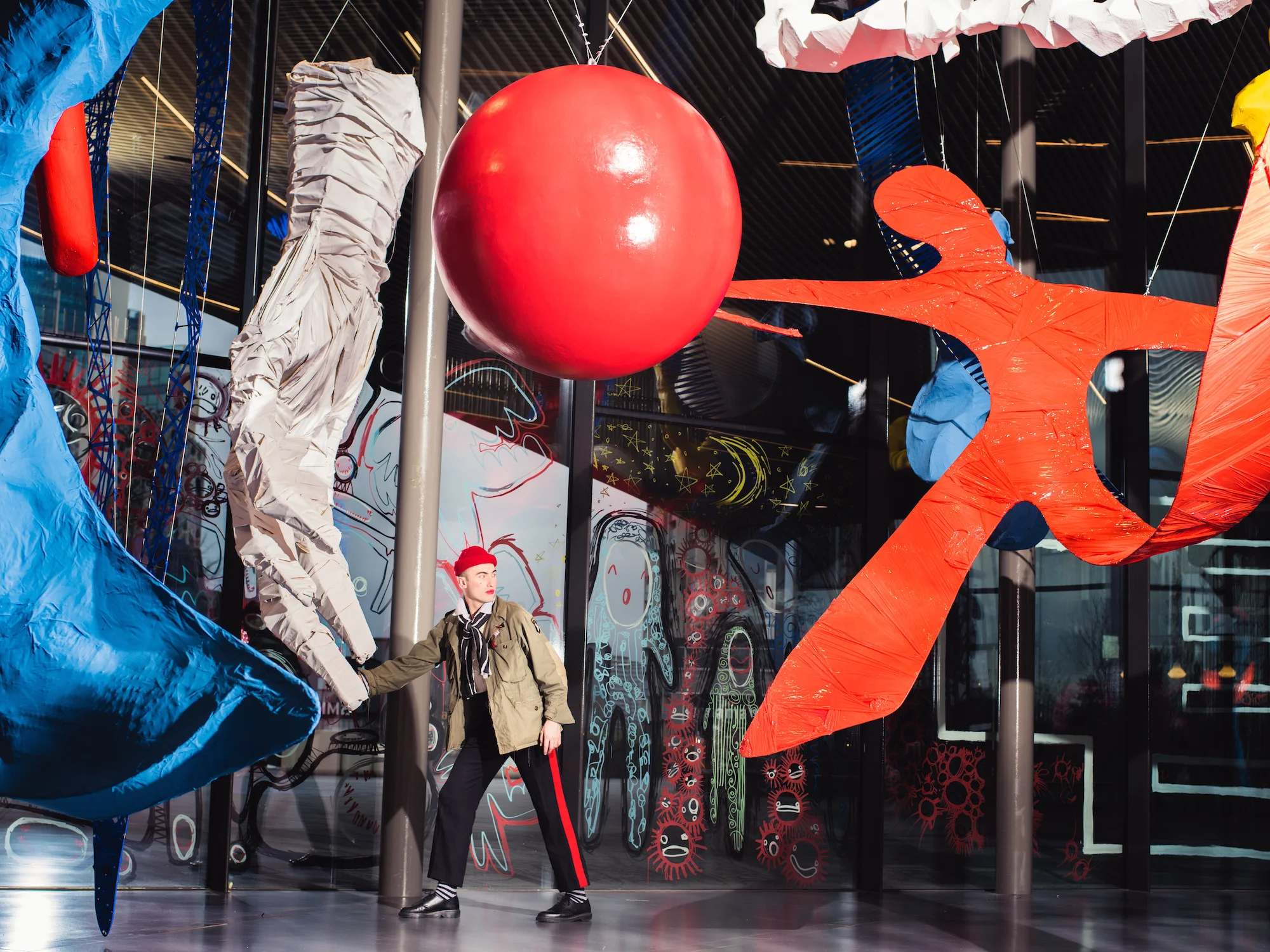 The Come Up, Charles Jeffrey, opening night performance, Now Gallery, London December 2017 (mastering soundtrack)