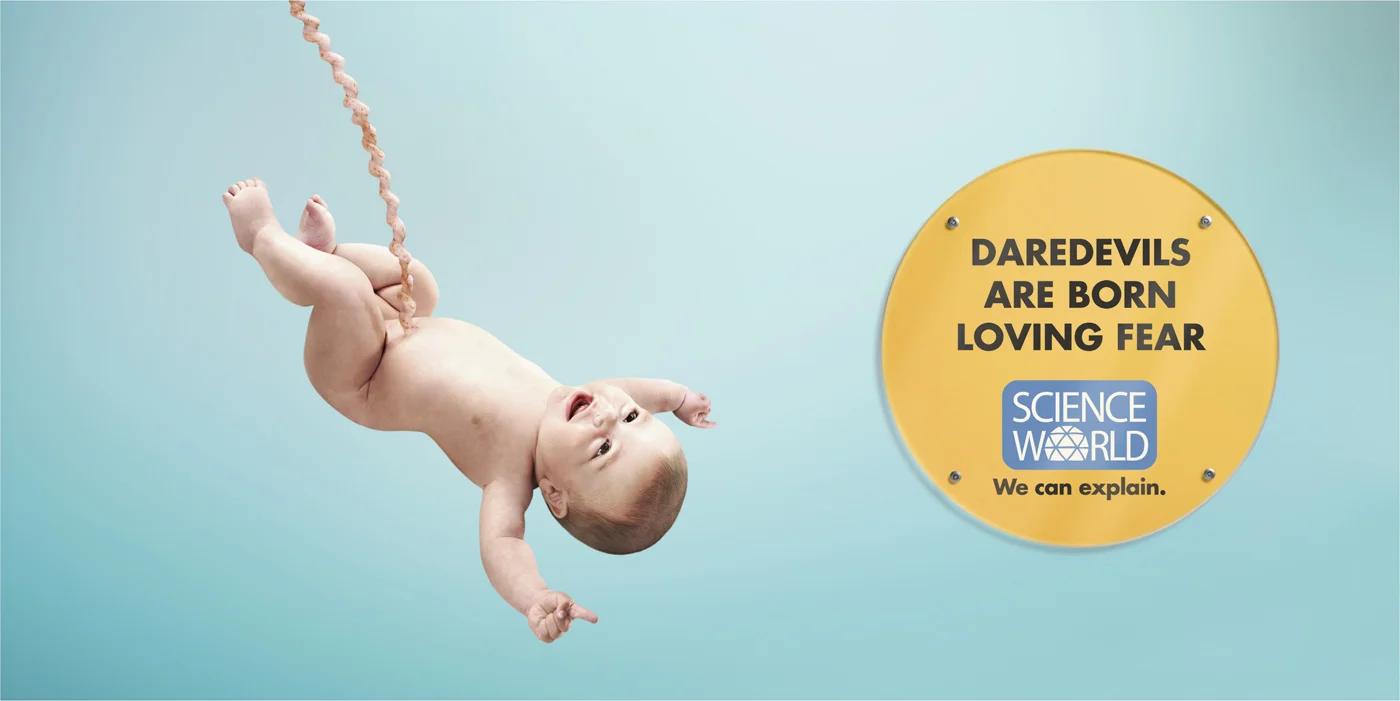 Science World - bungee baby