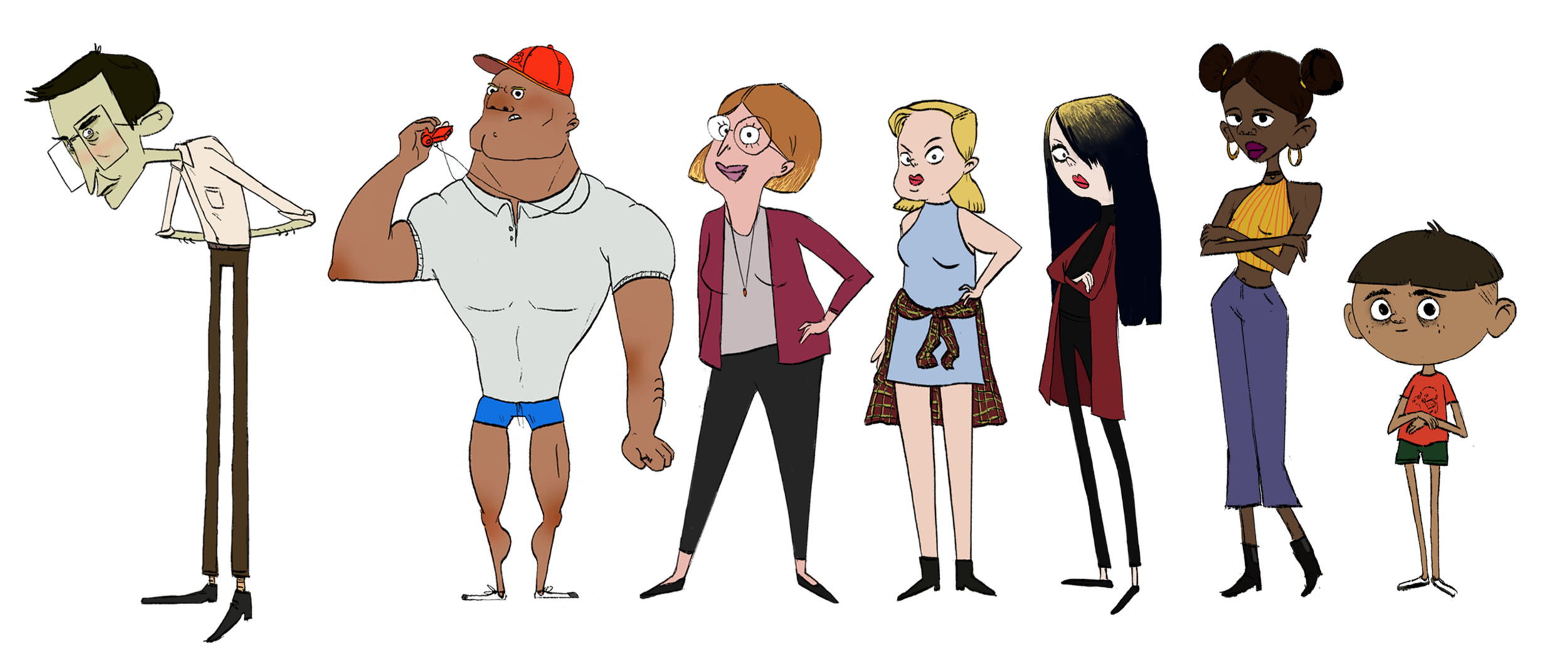 The rest of the cast of characters