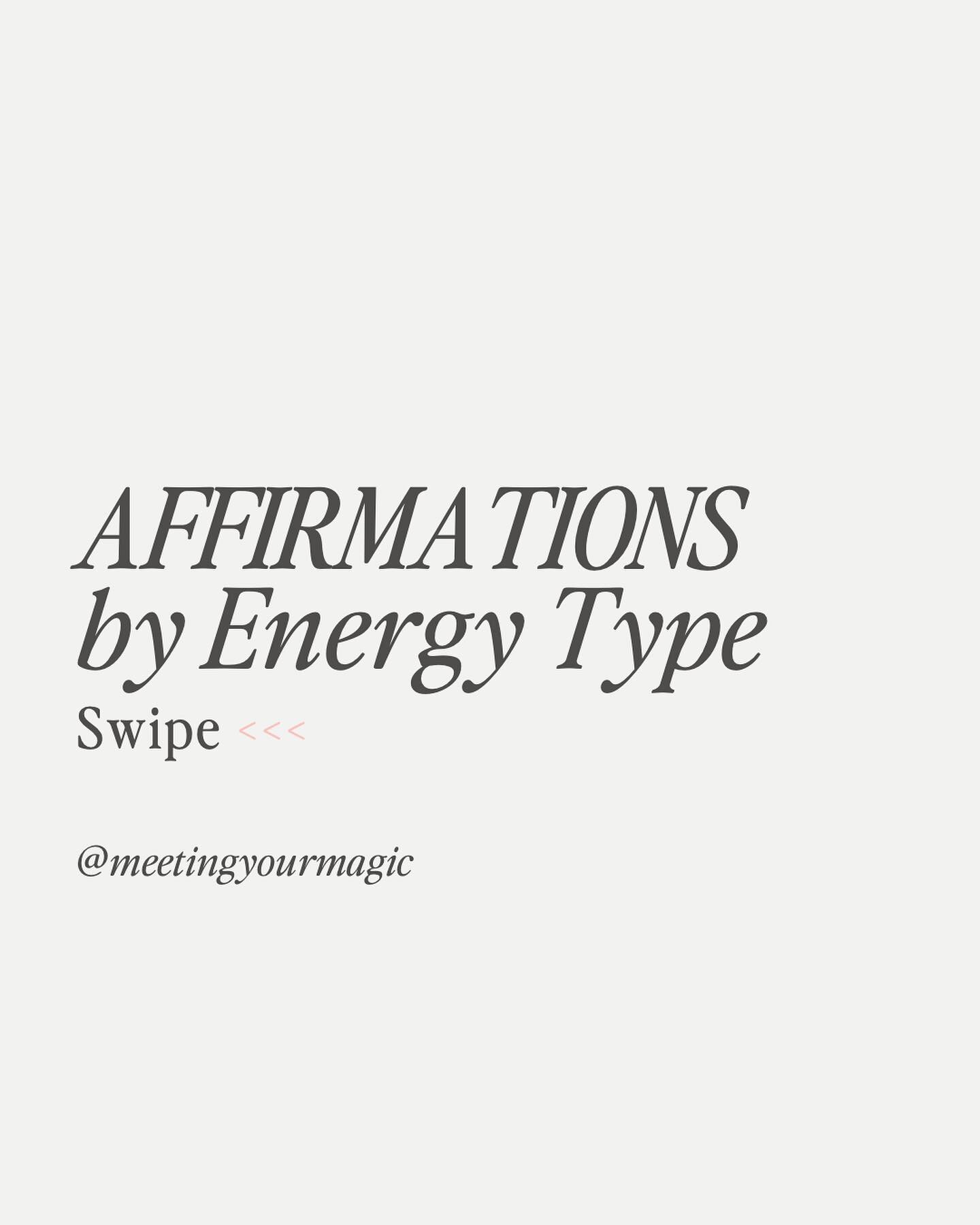 Daily Affirmations ✨ say &lsquo;em in the mirror, on your *hot girl* walks, &amp; while your tapping! Tag your HD besties &amp; save form later 🦋

#humandesign #humandesignmanifestinggenerator #humandesignprojector #humandesigngenerator #humandesign