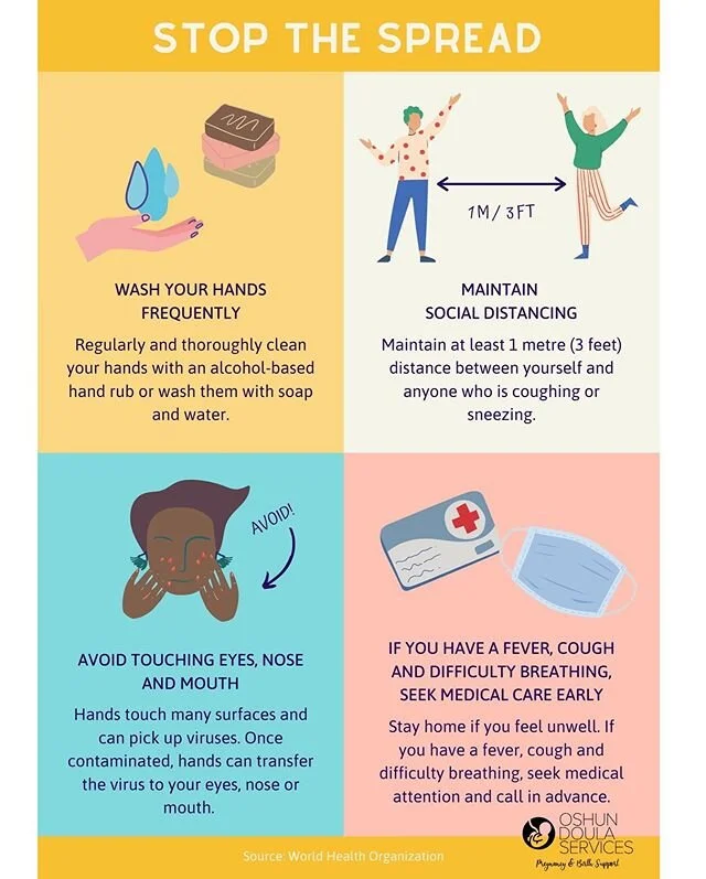 Here are some basic protective measures against COVID-19. Stay safe 🧡
