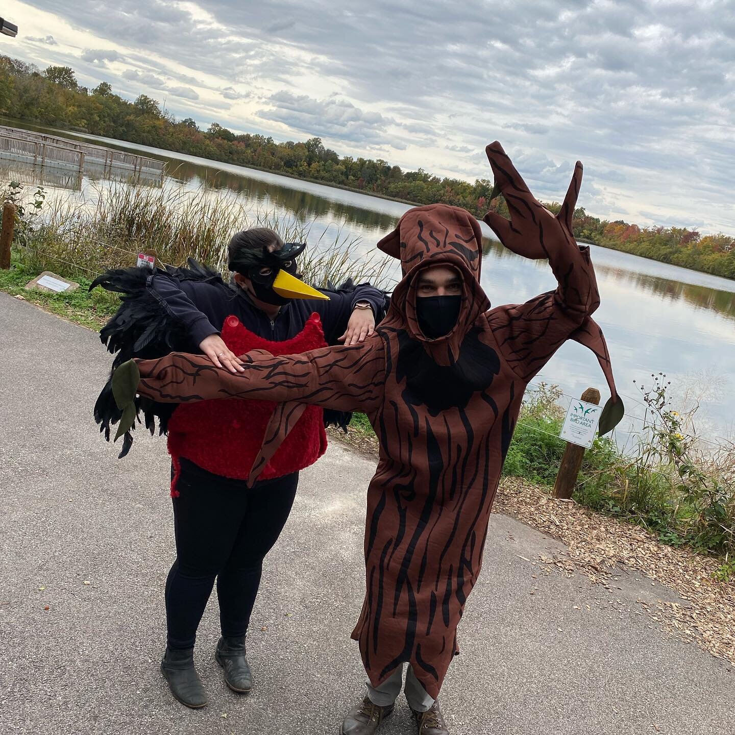Join us in costume this Saturday, October 29th for a spooky Discovery Day! 
10am-12pm Volunteer to help measure freshwater mussels! Please register in advance by emailing bria.wimberly@audubon.org

12pm-4pm Ziplining! For ages 8+, registration begins