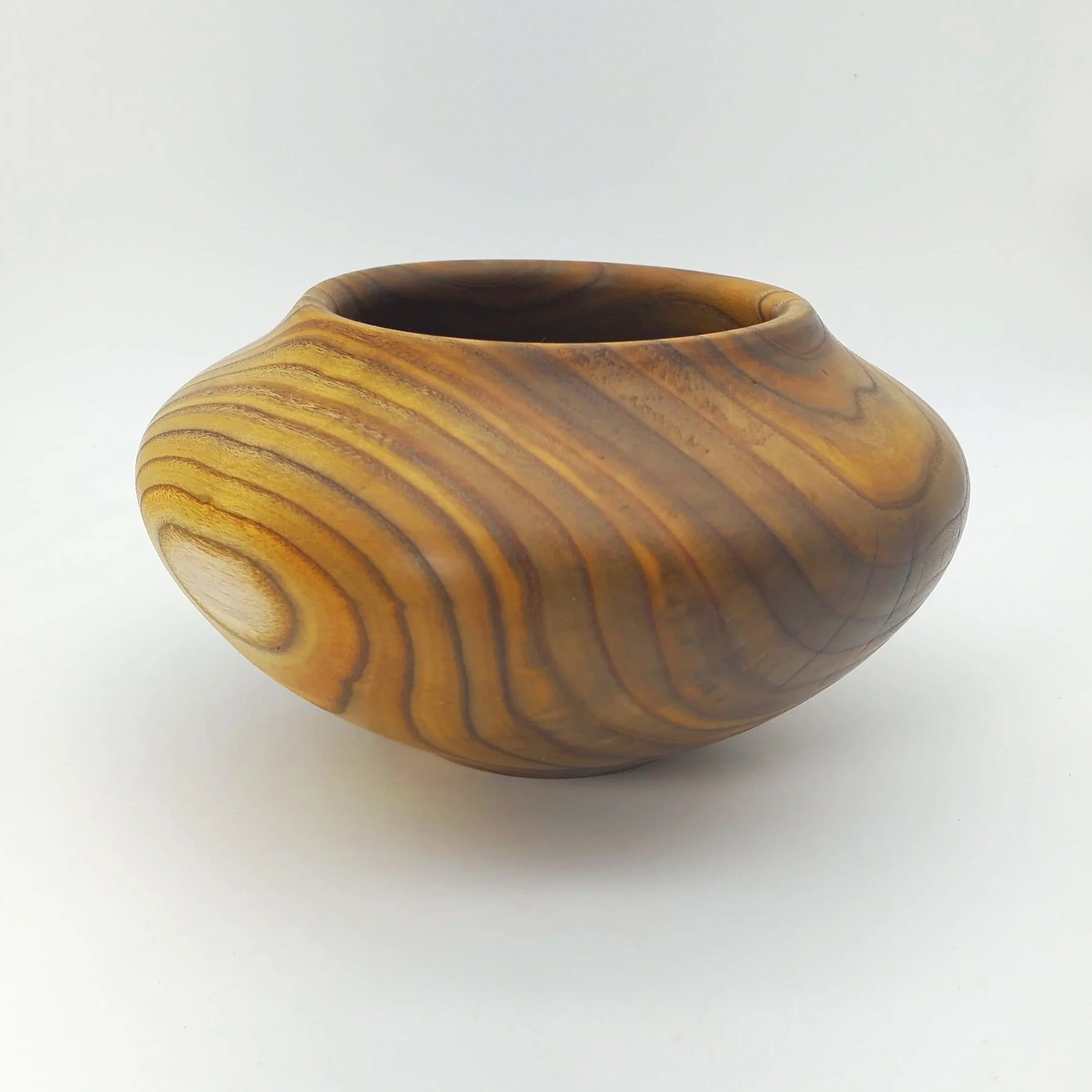 #202 Staghorn Sumac Squat Vessel