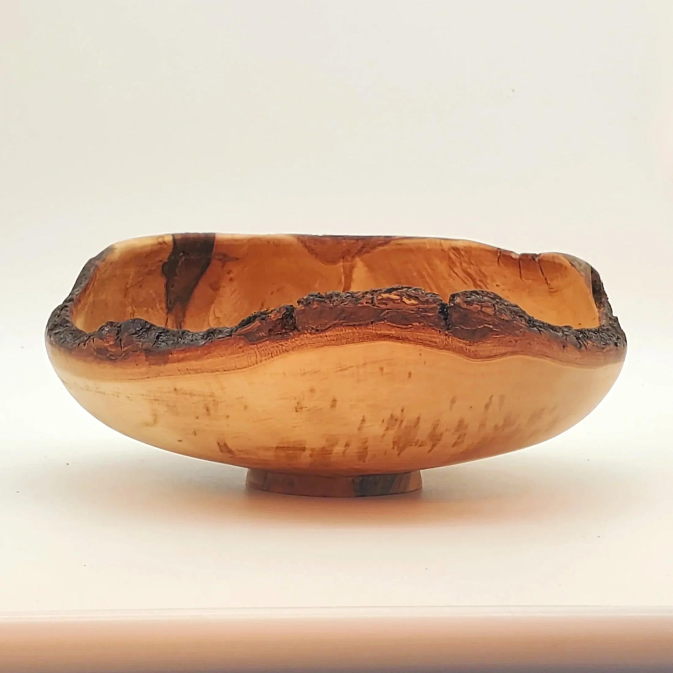 #212 Live Edge Maple "Bird" Bowl