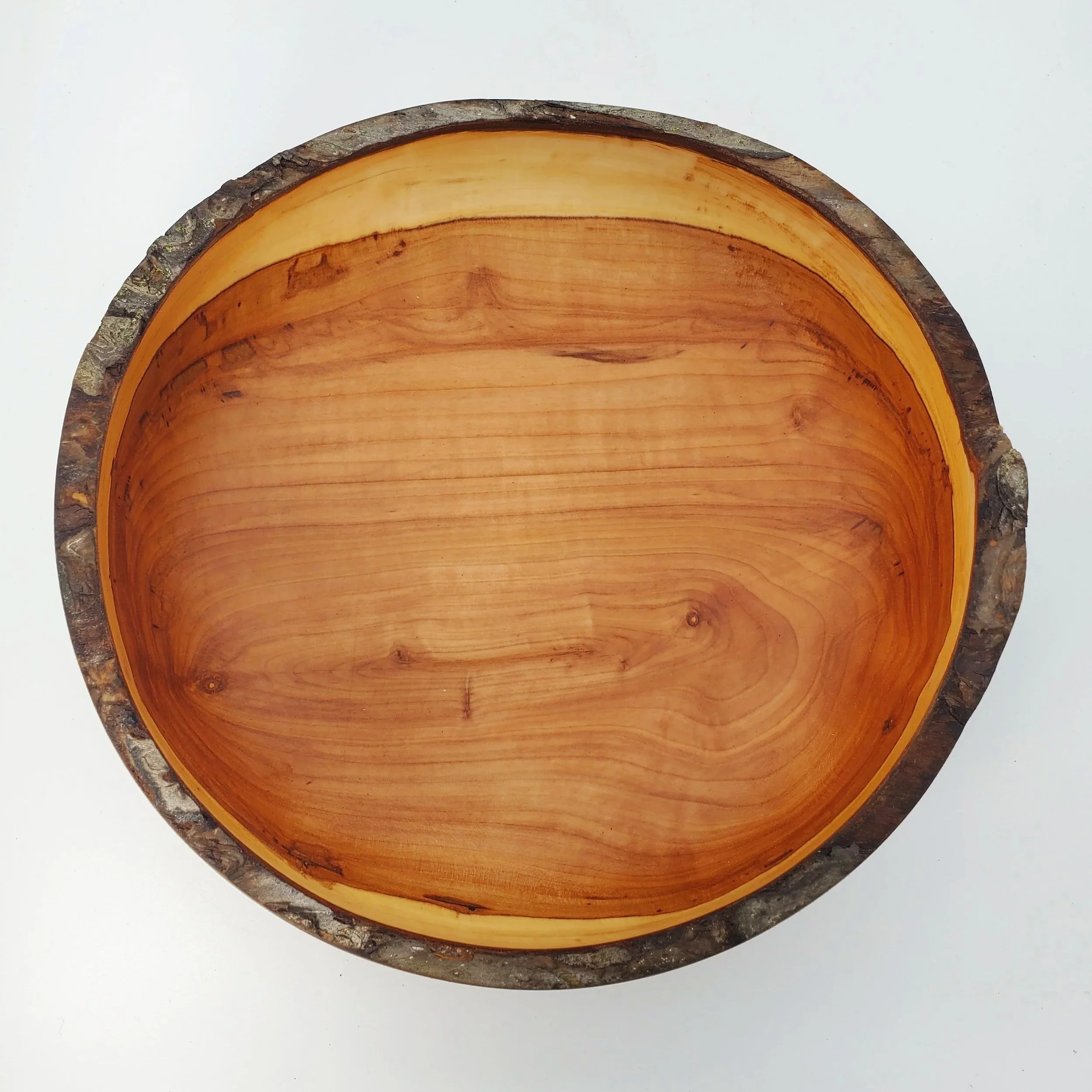 #204 Live Edge Apple Bowl