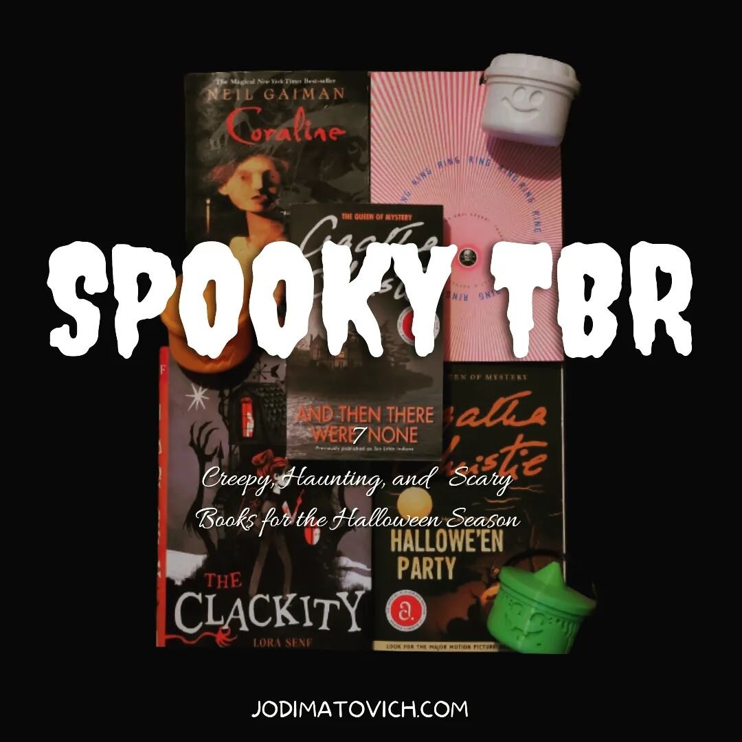 October is practically upon us and I'm back with that spooky, scary, creepy, and macabre content you've come to expect from me this time of year!

First up, at the link in bio, check out my Spooky TBR list for 7 books I plan on checking out this Hall