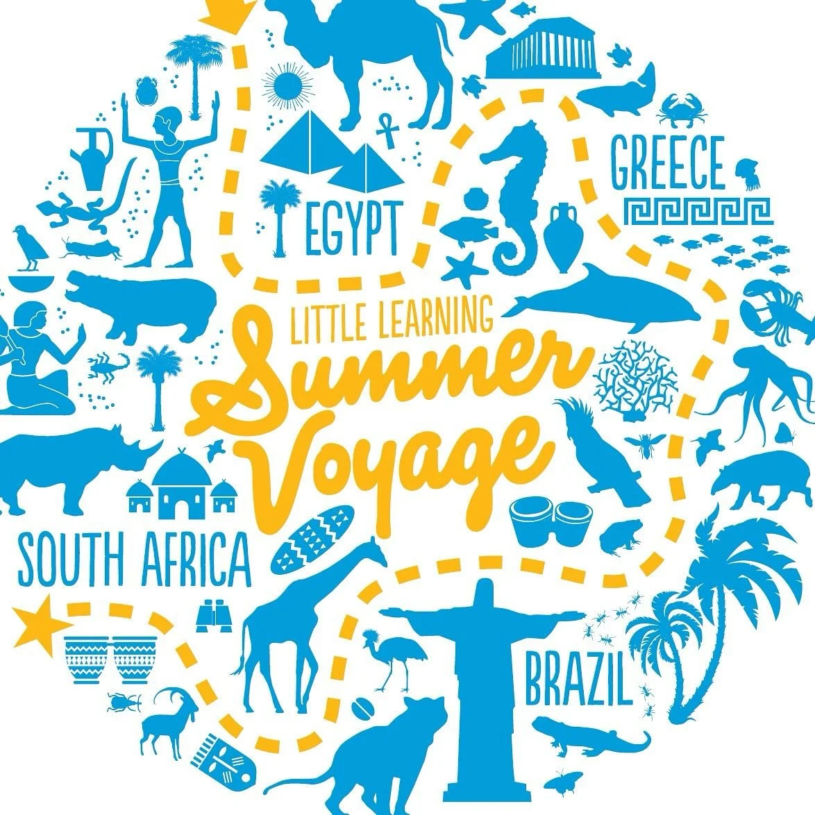2025 June Summer Voyage planning is officially underway and we are so excited! ✈️ 🧳🏷️🌎

This year we are traveling to Egypt, Greece, Brazil, and South Africa.

Week of June 2 Egypt 🇪🇬 
Week of June 9 Greece 🇬🇷 
Week of June 16 Brazil 🇧🇷 
Wee