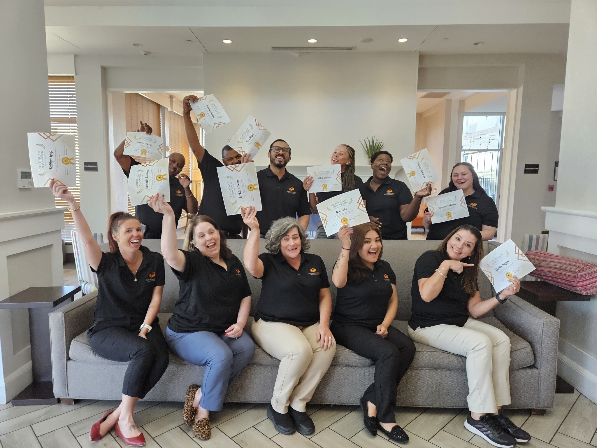 🎉 Cheers to our incredible AGM training graduates! 🎓✨ We're thrilled to congratulate each and every one of you on your well-deserved achievement. 🌟 Thank you for joining us in the sunny city of Tempe, AZ, and we hope it was an unforgettable experi