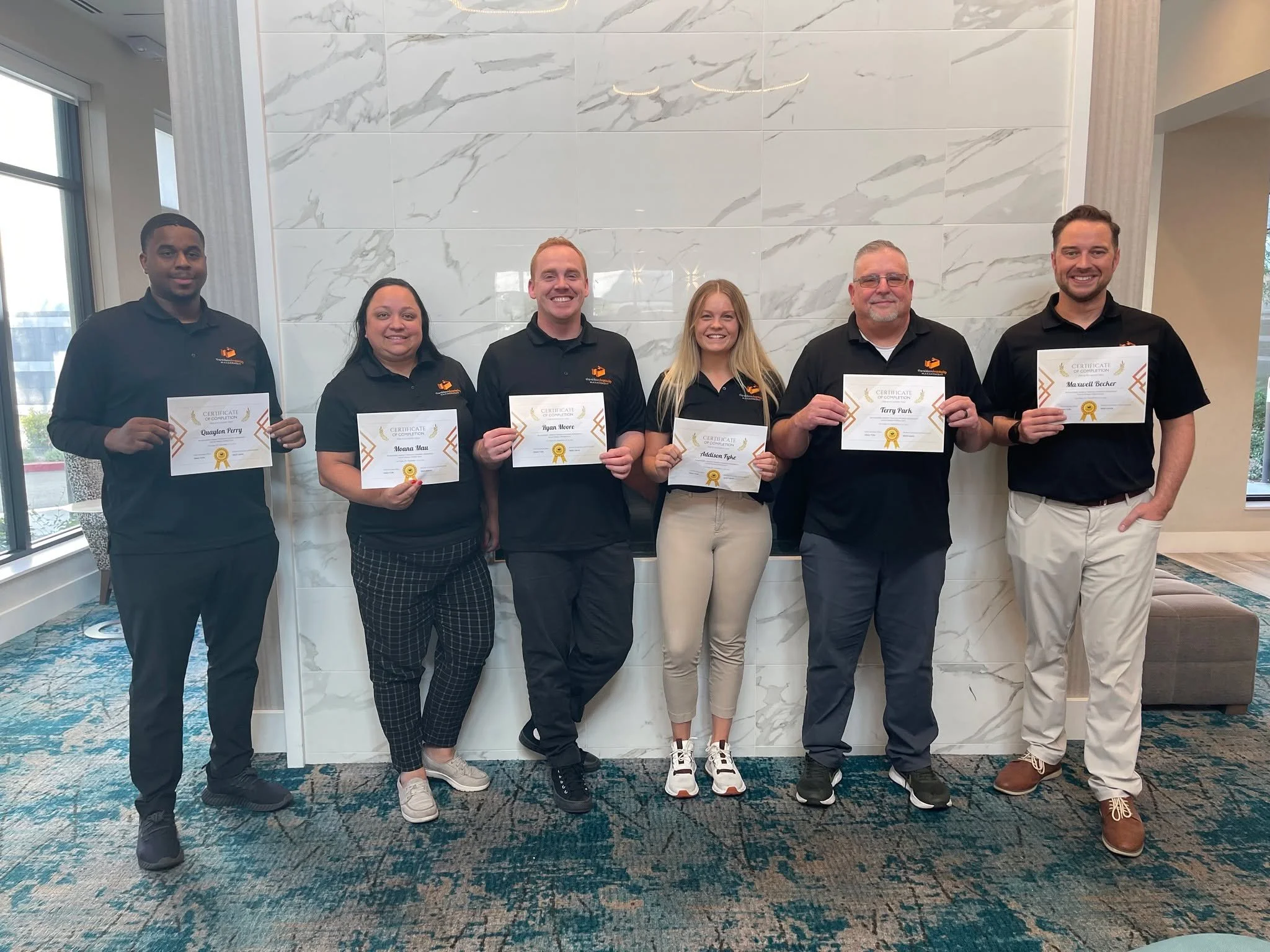 We were proud to host a General Manager Training Class in Las Vegas last week! 🎉

A big thank you to our participants for their energy, dedication, and commitment to growing as leaders within THM. 💼✨

Left to right: Quaylon Perry, Moana Mau, Ryan M