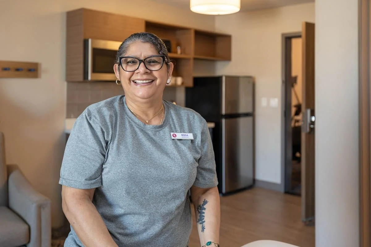 From Jenna, our Digital Asset Content Manager:

"This Is What Hotel Magic Looks Like (BTS!) ✨

I've had the privilege of working with incredible associates who make every photoshoot possible and fun.

From perfecting the perfect pour and fluffin