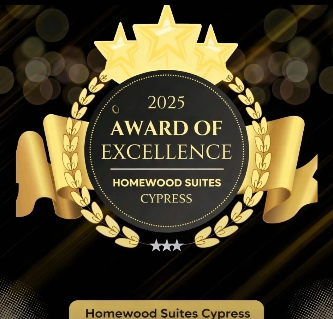 We&rsquo;re incredibly proud to celebrate Geovanny Tello on being named 2025 General Manager of the Year by Homewood Suites by Hilton&mdash;a well-earned recognition of his outstanding leadership and dedication.

In addition, Homewood Suites Cypress 