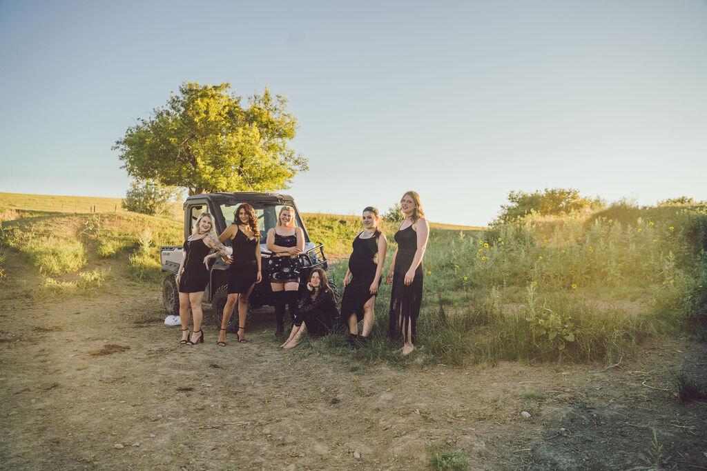 Our ride for the evening: Can Am