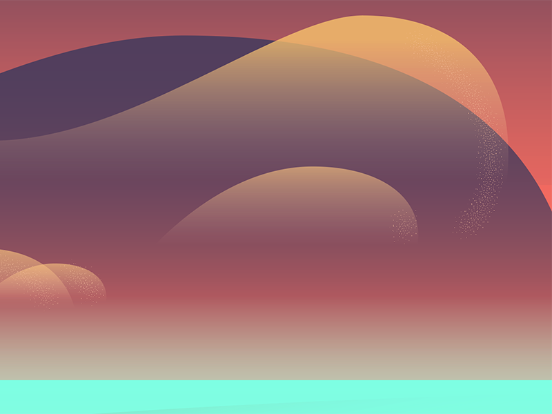 Bay Illustration for Wallpaper Detail