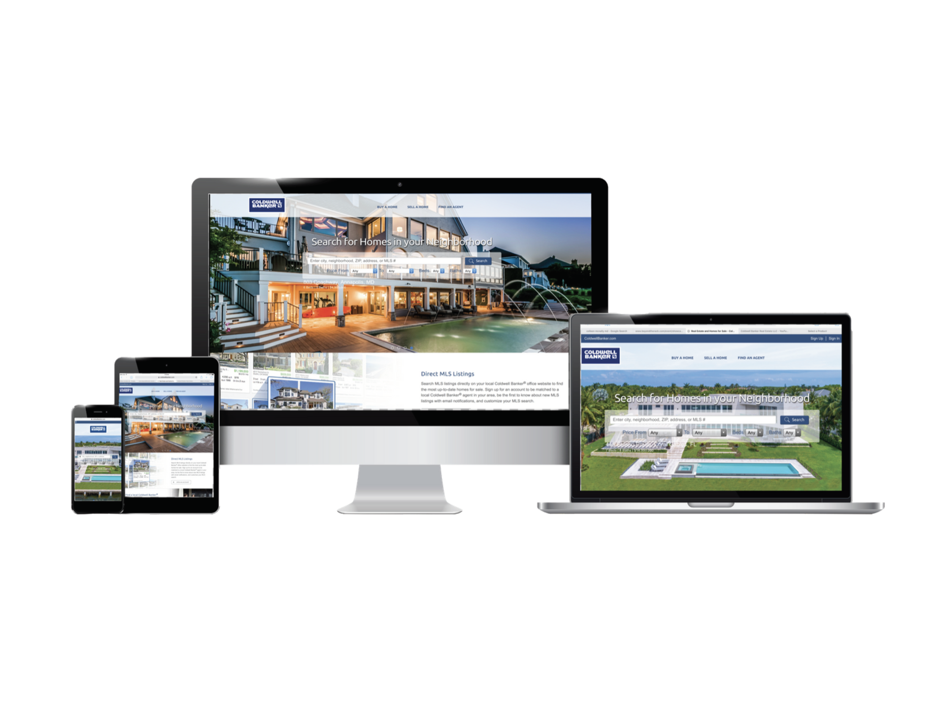 Leveraging the reach of C0ldwell Banker with Google: Page one of Google; search-engine optimized; 90th percentile rating, 8,300 average monthly visits
