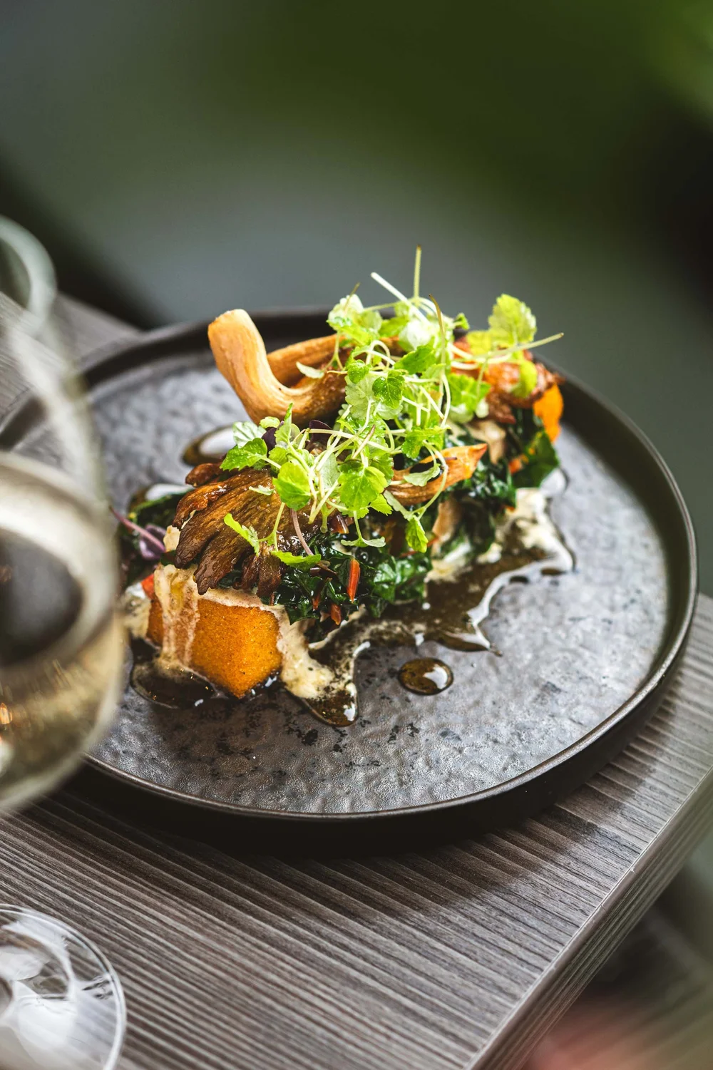 Crispy Cep Polenta