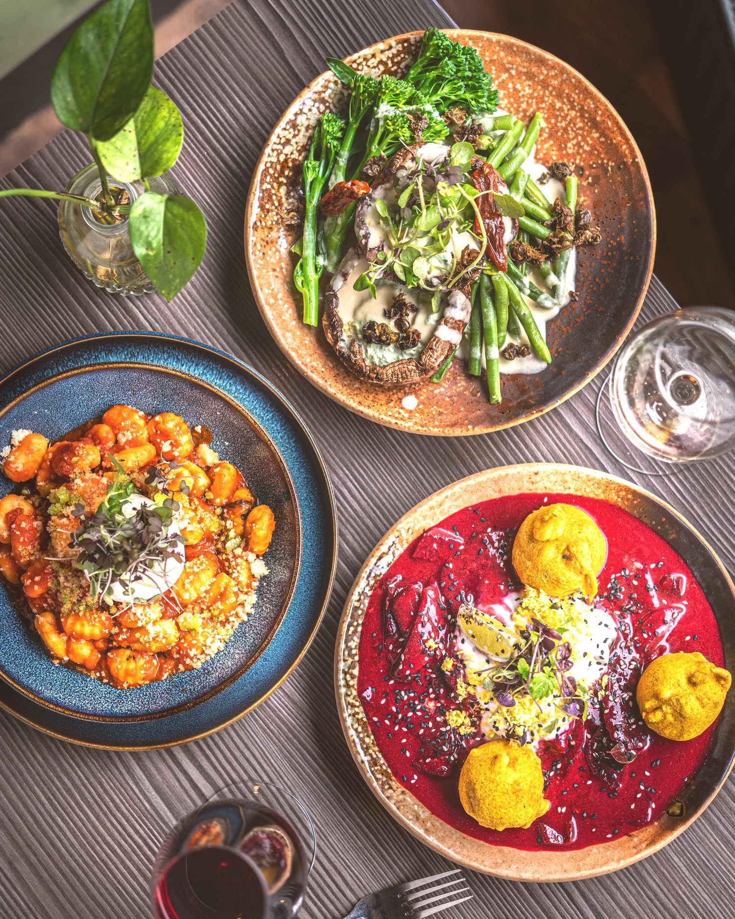 Food and wine at Food for Friends