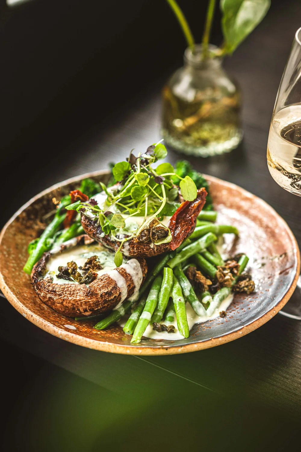 Stuffed Portobello Mushroom