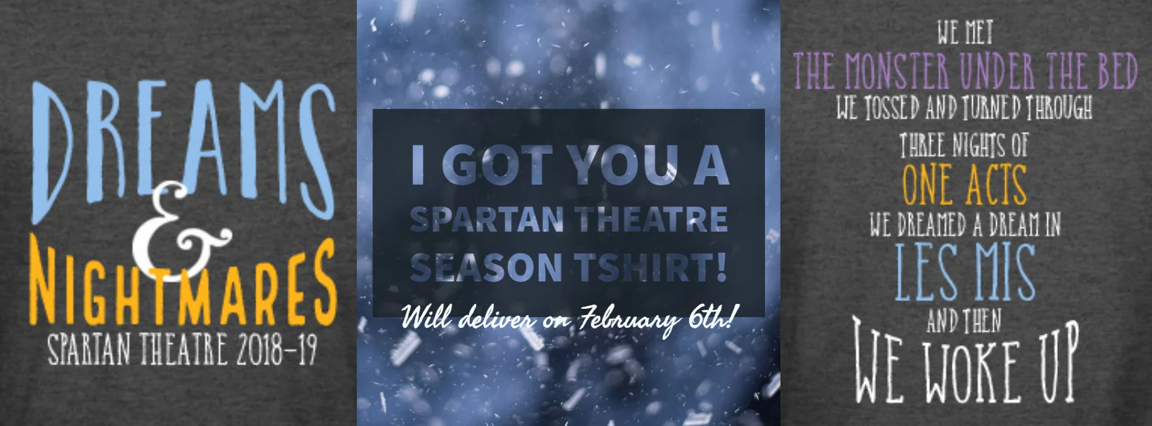 Season Shirt — Spartan Theatre