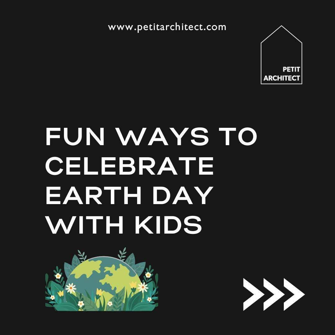 Happy Earth Day!
We'll take any excuse to celebrate our planet so here's some fun ideas on activities to do with your kids to celebrate our amazing planet earth.

What will you be doing today?

#PlanetVsPlastics #EndPlastics #EarthDay #EarthDay2024 #