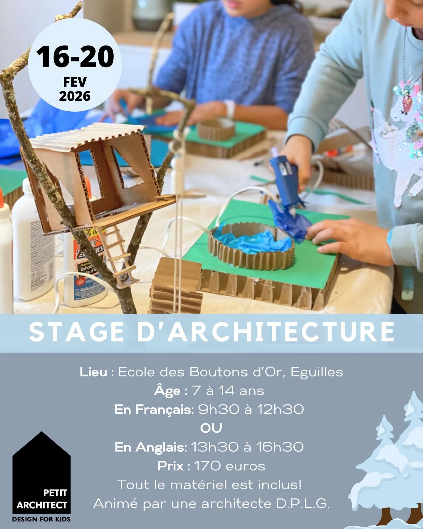 Plus que quelques jours pour profiter du tarif &ldquo;early bird&rdquo; pour le stage de f&eacute;vrier! 

Ce tarif r&eacute;duit est fait pour vous inciter &agrave; vous inscrire t&ocirc;t et pour m&rsquo;aider &agrave; confirmer le stage, commander