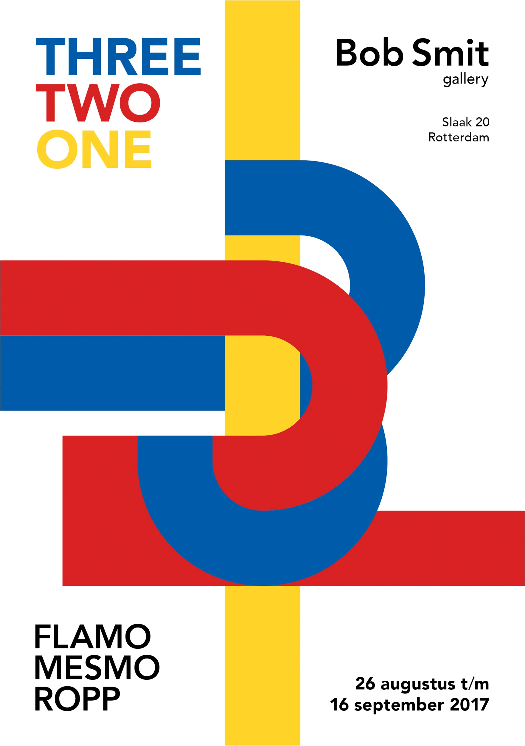THREE TWO ONE - Bob Smit Gallery (NL) (2017)