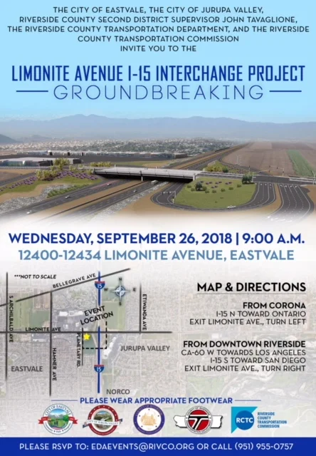 Limonite Interchange Ground Breaking Ceremony