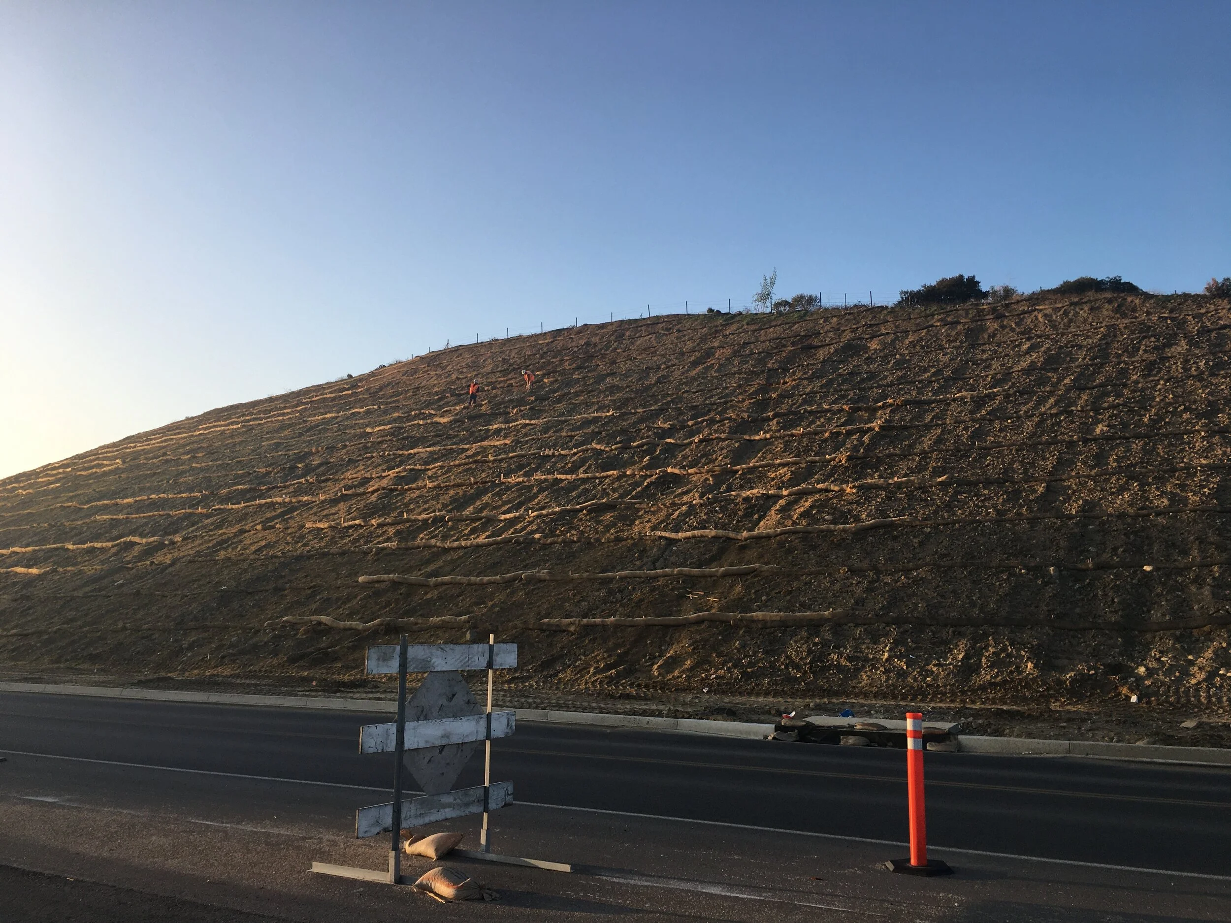 Temescal Canyon Road Project progress photos — Riverside County Projects