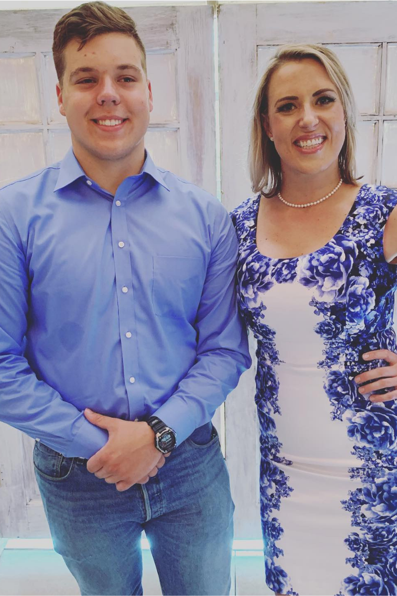 Bre and her son, Walker