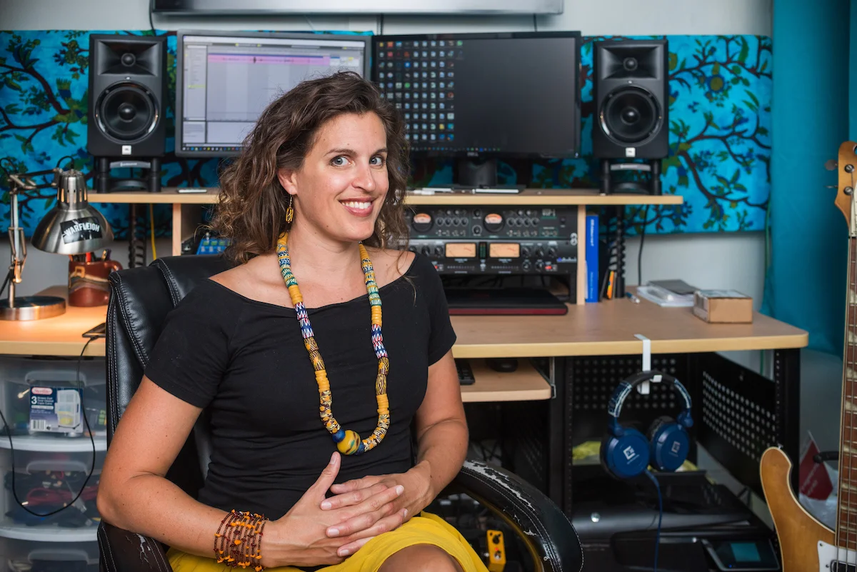 Liesel Mertes at Village Recording Studios