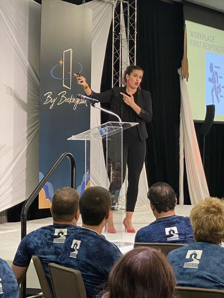 Event photo of empathy speaker Liesel Mertes