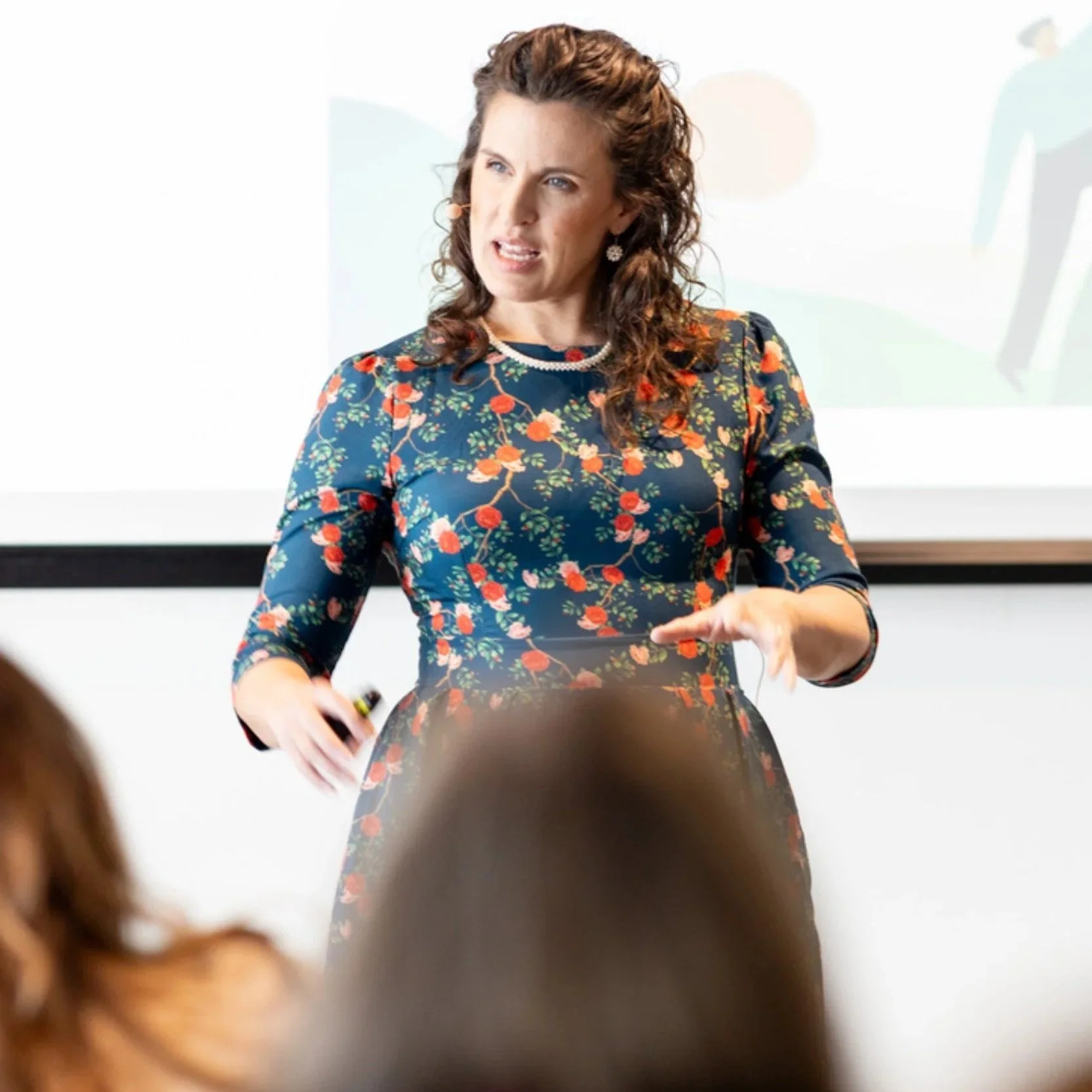 Liesel Mertes consulting with corporate leaders