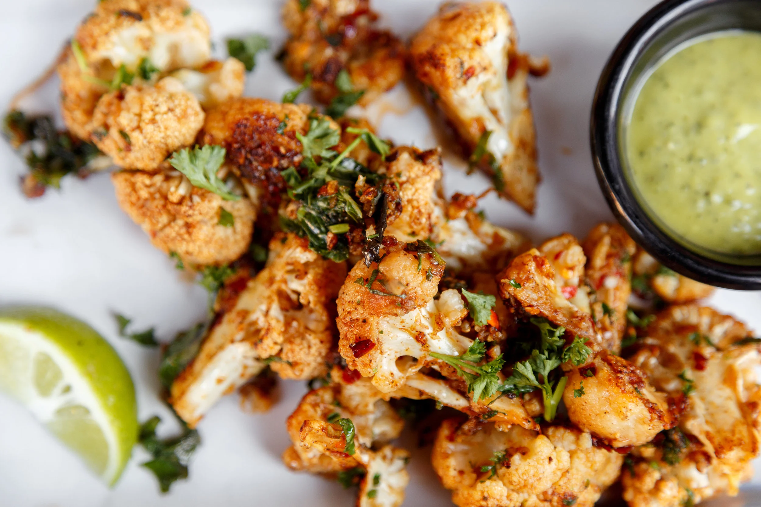 Vegan Cauliflower "Steaks" (Vegan, Gluten-Free) - Backbone Cafe