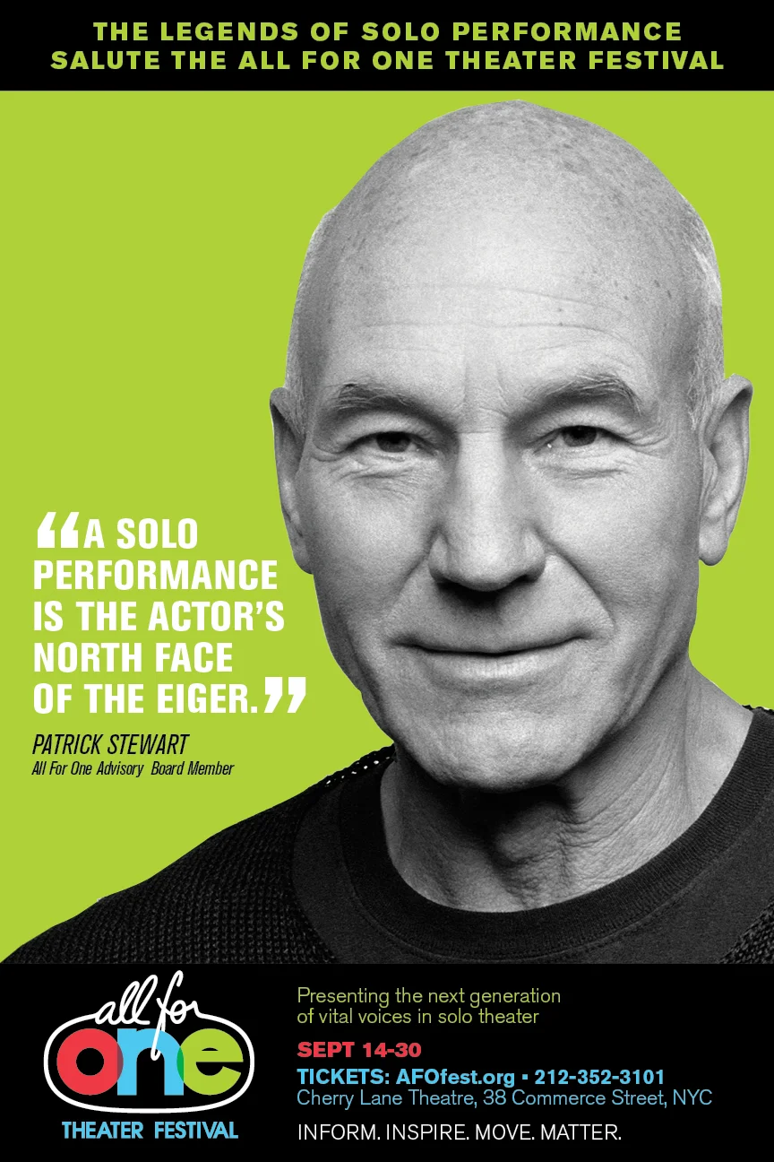 All For One Theatre Festival poster