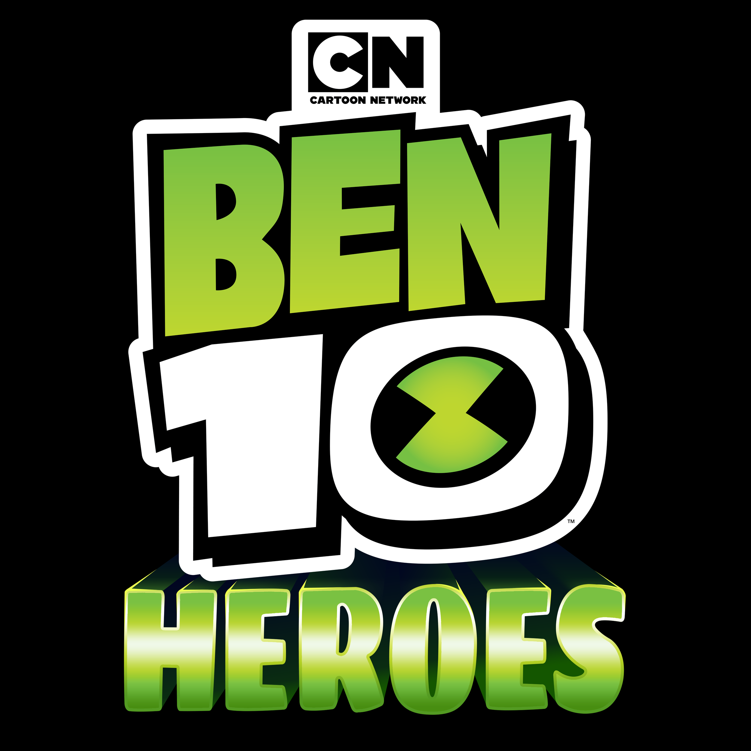 Ben 10 Heroes Logo 2.2 On Black.png