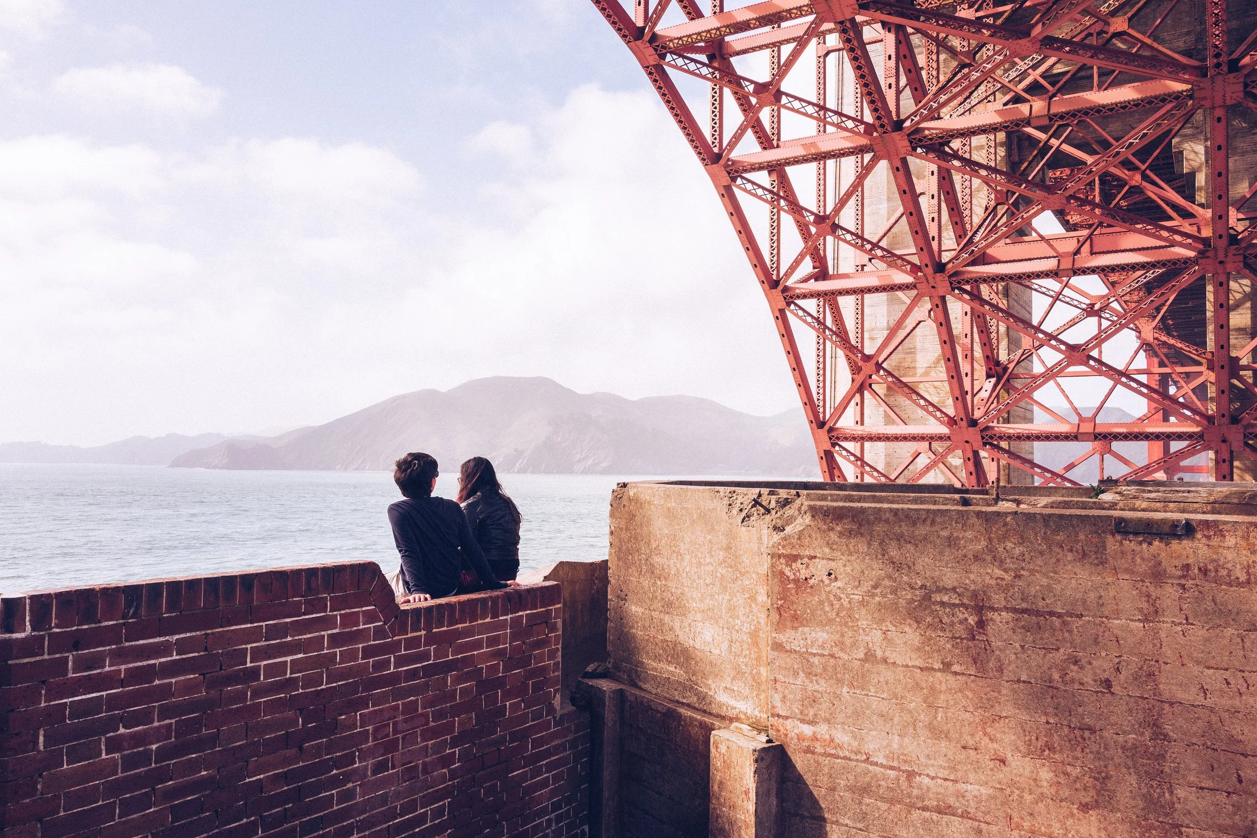 Hanging out at Fort Point. Photo by Ryan Spencer on Unsplash