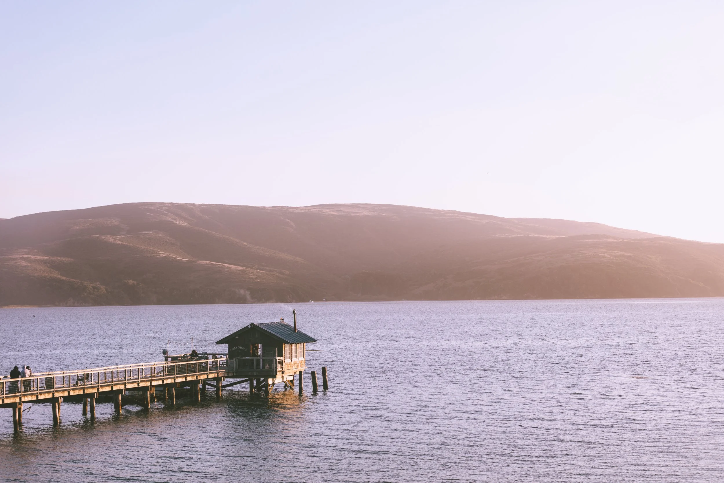 The Boathouse at Nick’s Cove on Tomales Bay. Photo by Thomas Ciszewski on Unsplash