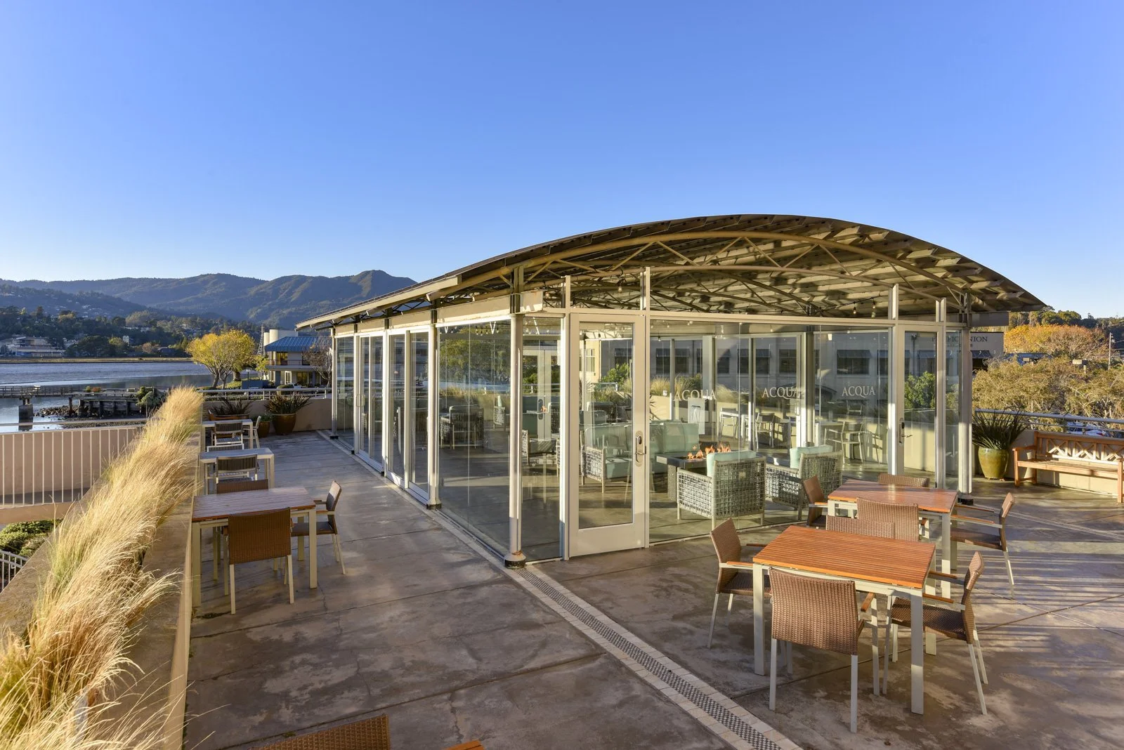 Elevate Your Stay At Acqua Hotel in our Rooftop Atrium