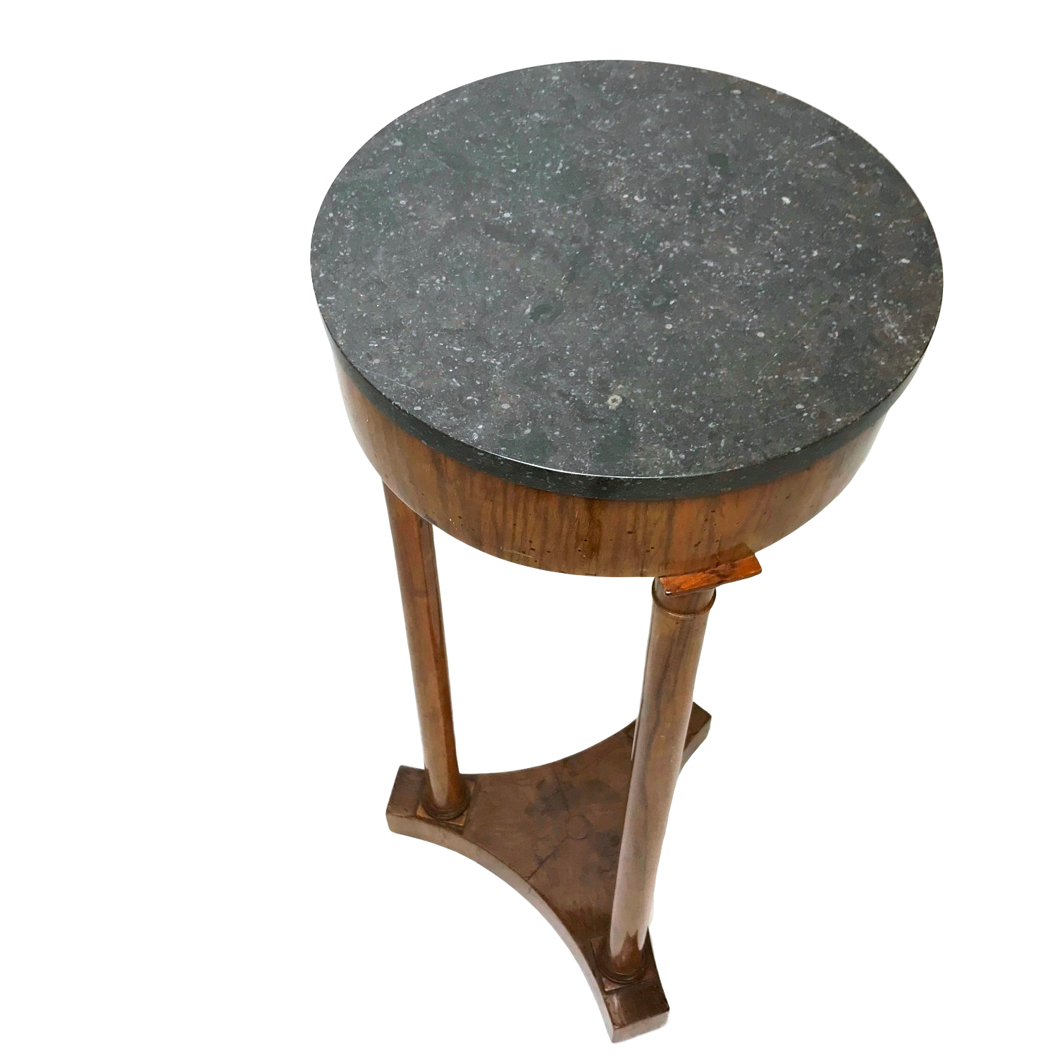 An Empire Mahogany Marble Top Table circa 1820 — Wolf Hall Antiques