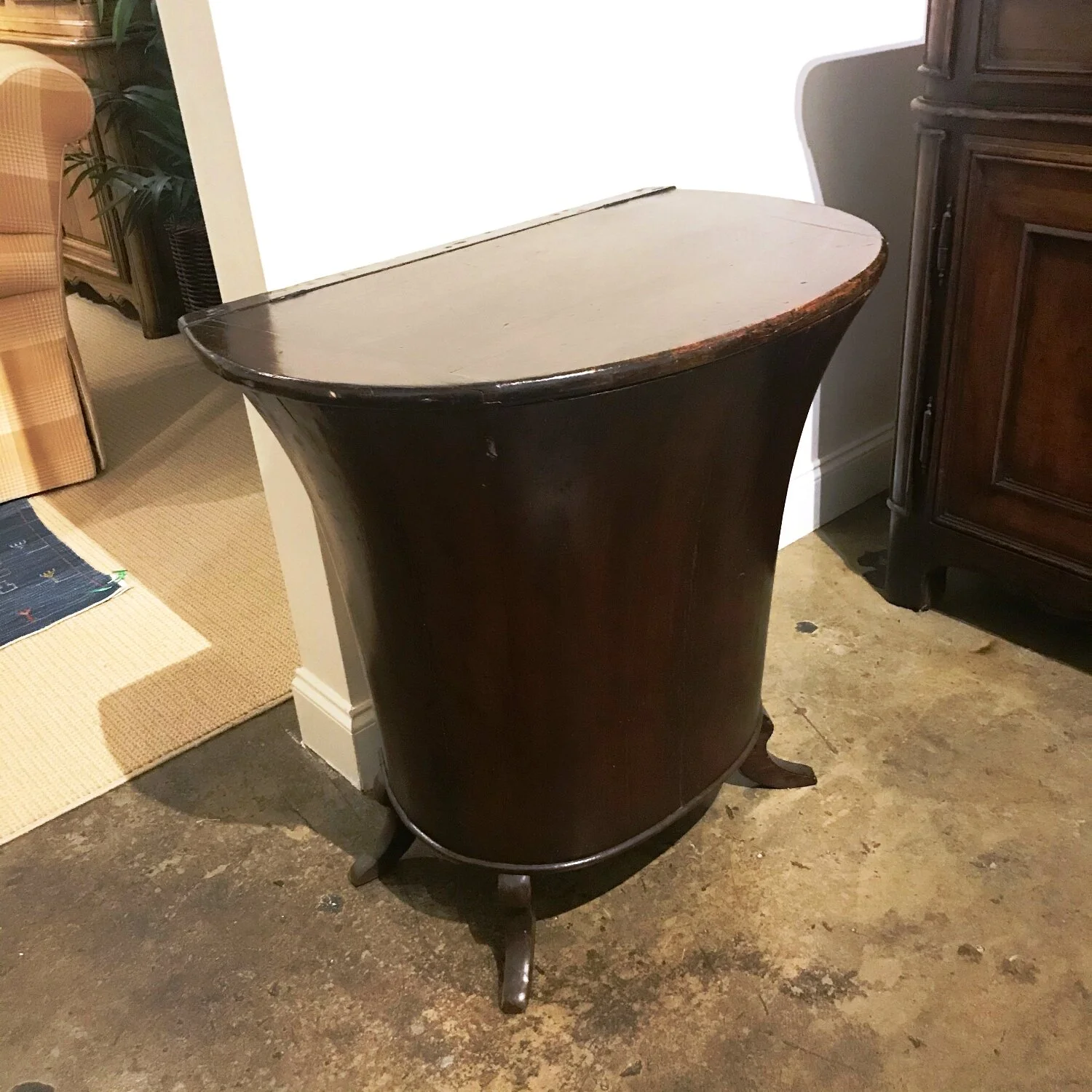 SOLD 19th Century Hopper in Walnut, Tuscany, circa 1820 — Wolf Hall