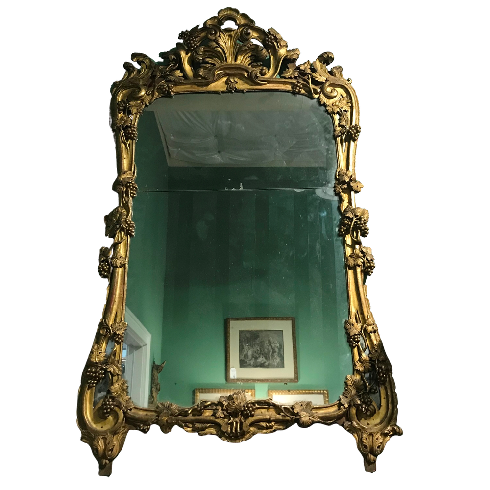 An Exceptional Large Louis XVI Period Provencal Mirror, South of