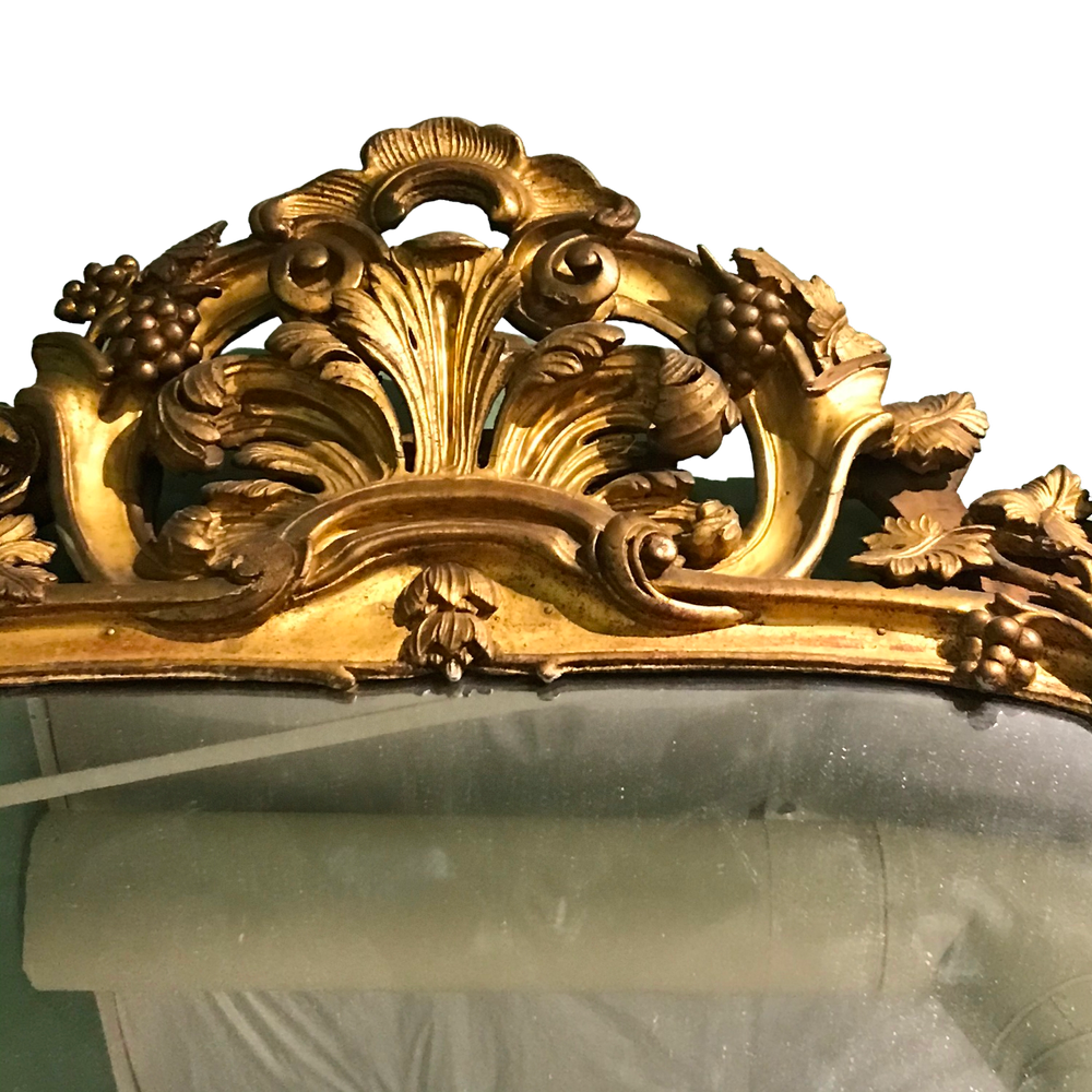 An Exceptional Large Louis XVI Period Provencal Mirror, South of