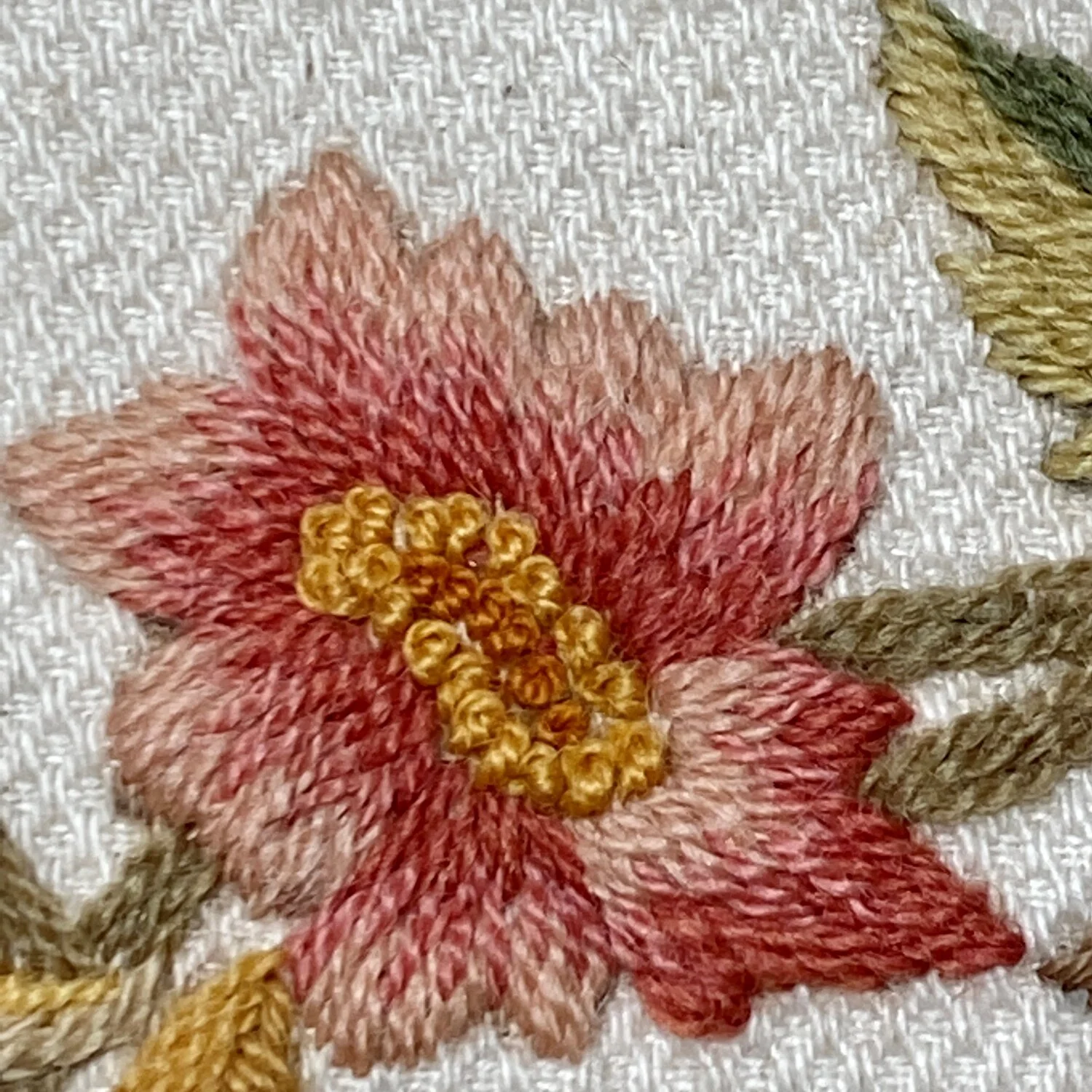 Early 19th Century Italian Tapestry Remnant in Custom Frame — Wolf Hall